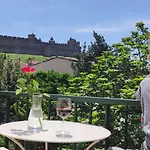 La Carcassonne, Piscine Chauffée, Cité à 600m, Clim, Parking, Borne Ve Alojamento de Acomodação e Pequeno-almoço 4*