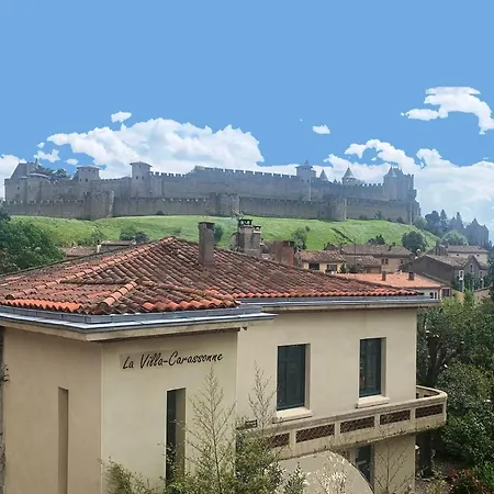 La Carcassonne, D Hotes, B&b, Face A La Cite Medievale לינה וארוחת בוקר קרקסון
