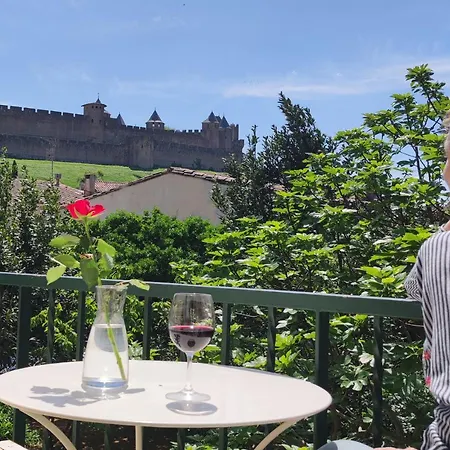 La Carcassonne, D Hotes, B&b, Face A La Cite Medievale Panzió 4*